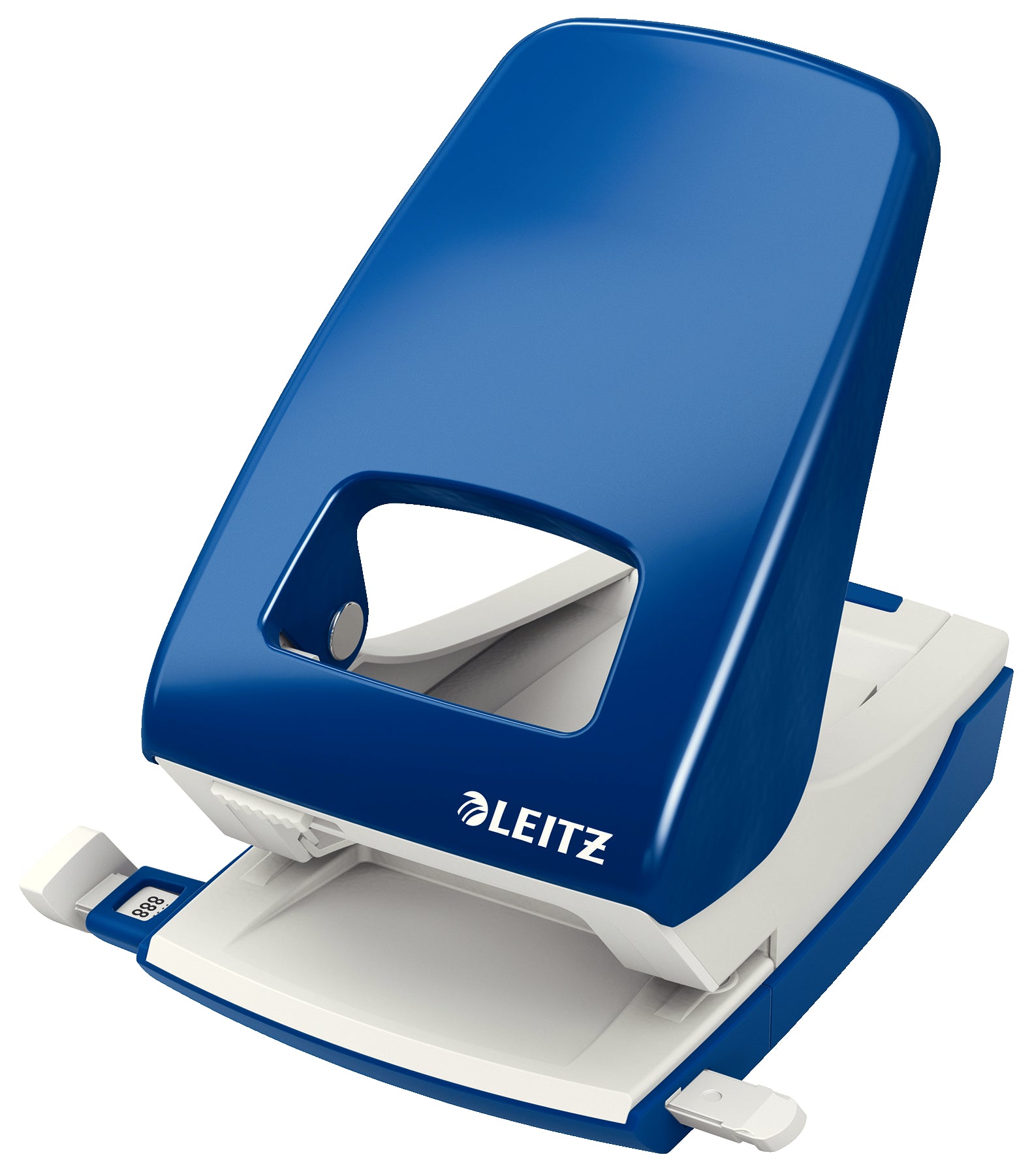 PERFORATOR 40 COLI MODEL 5138 METALIC ALBASTRU LEITZ PERFORATOR 40 COLI MODEL 5138 METALIC ALBASTRU LEITZ